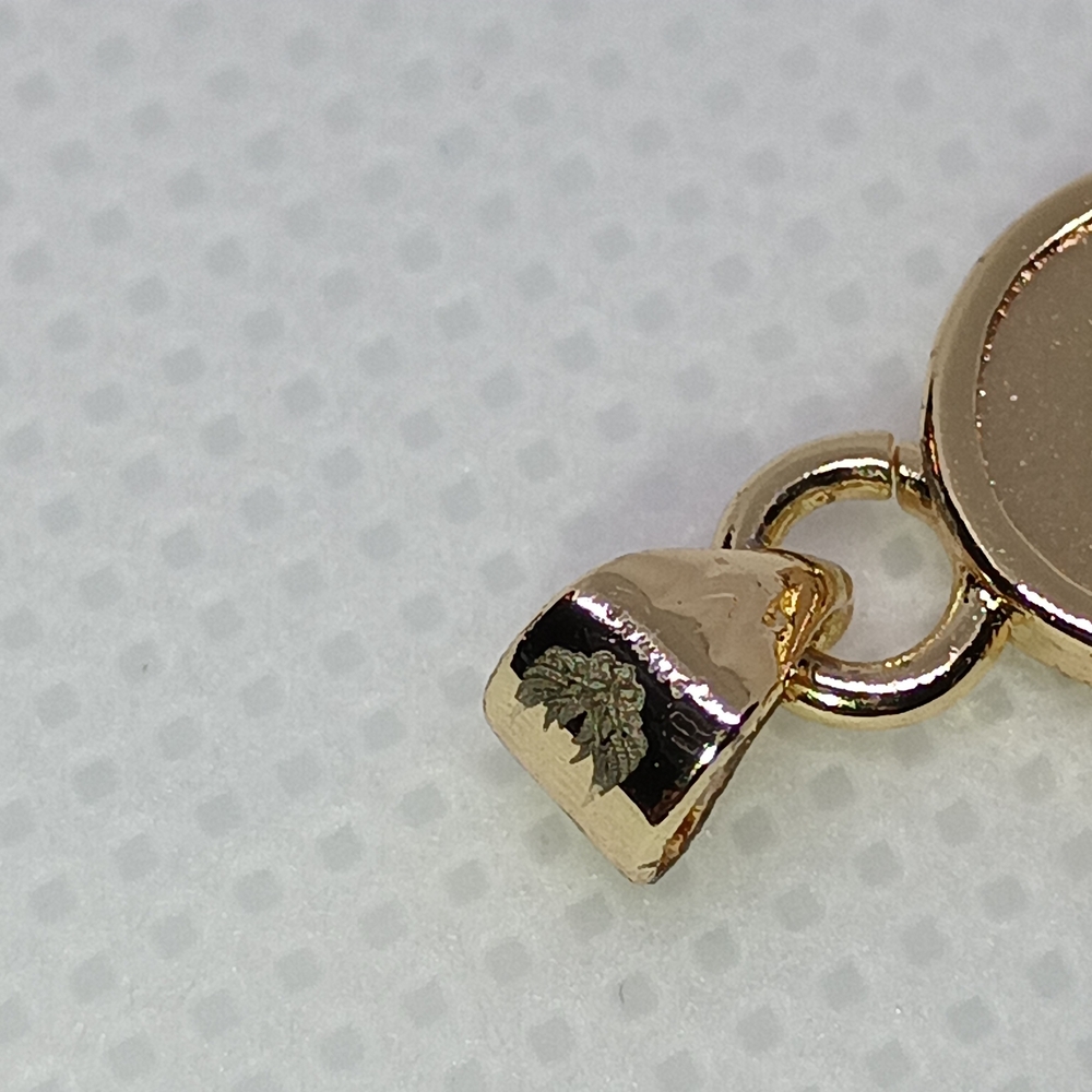 Saint Jude Pendant Necklace Charm - Sparkling Crystal Accents Nwot - Picture 4 of 4